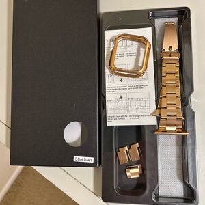 Apple Watch band rose gold